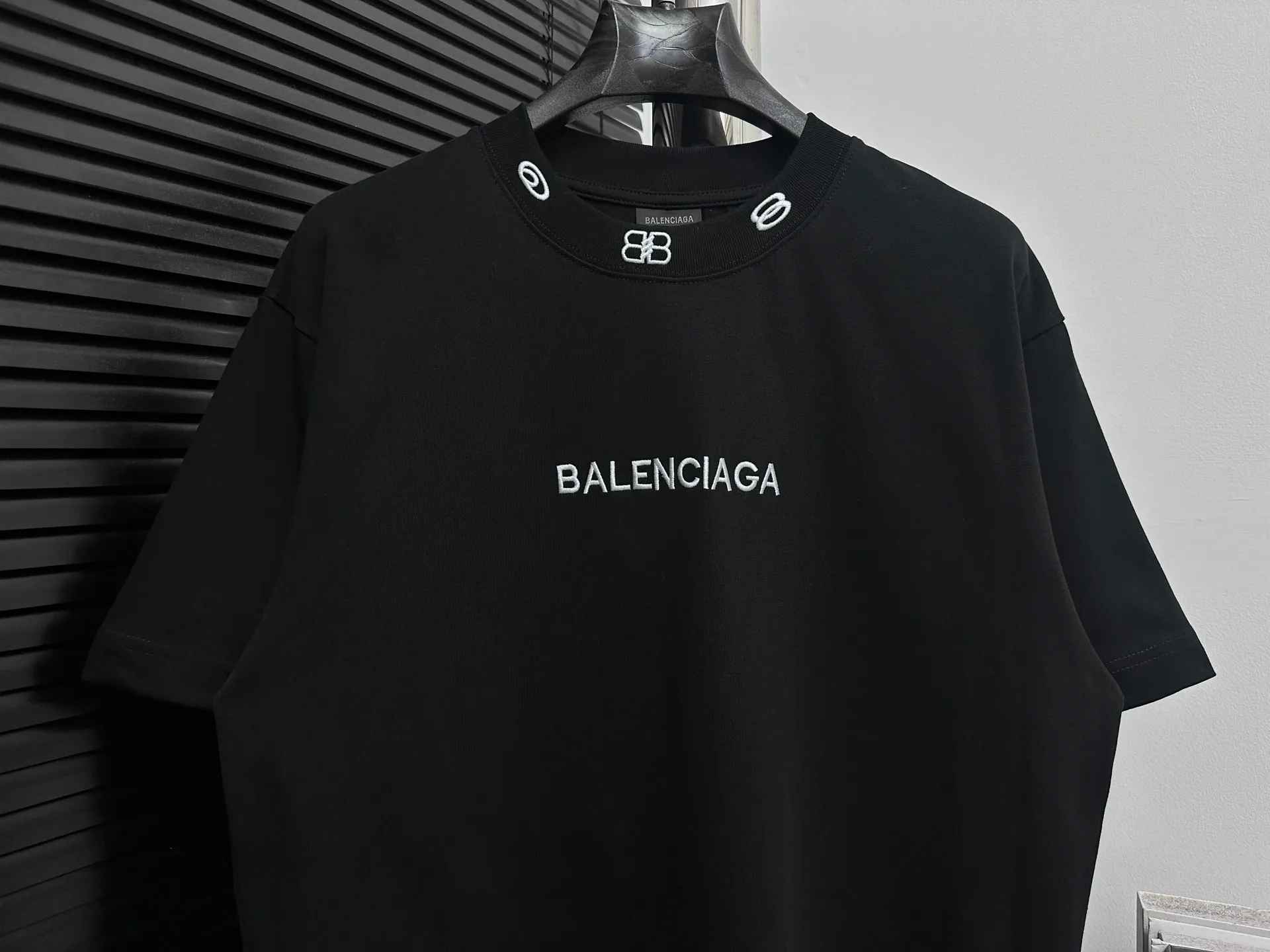 【Balenciaga】 T Versatile T Same Style 280 ：Black White Sizes：XS-L